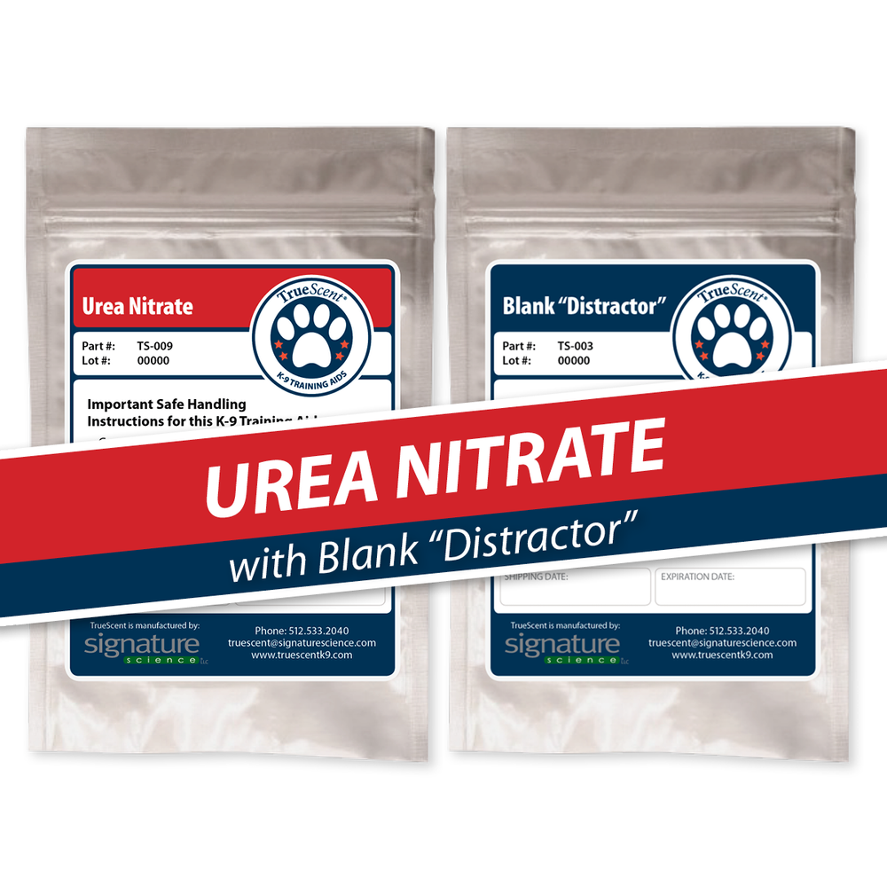 Photo of Urea Nitrate Training Scent and Blank "Distractor"